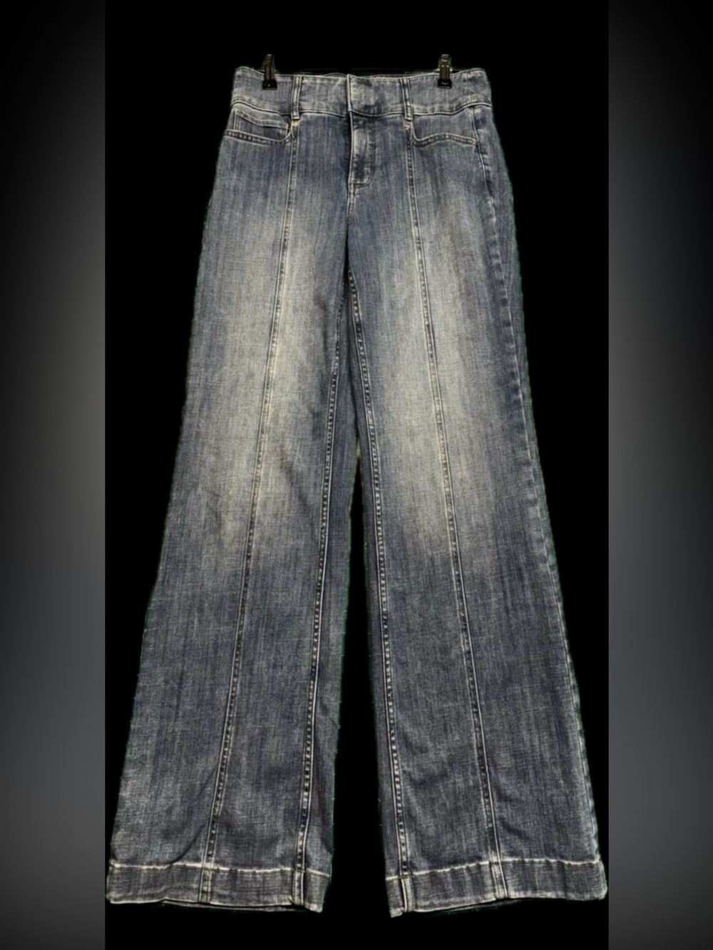 WHITE HOUSE BLACK MARKET HIGH RISE TROUSER JEANS, size 6